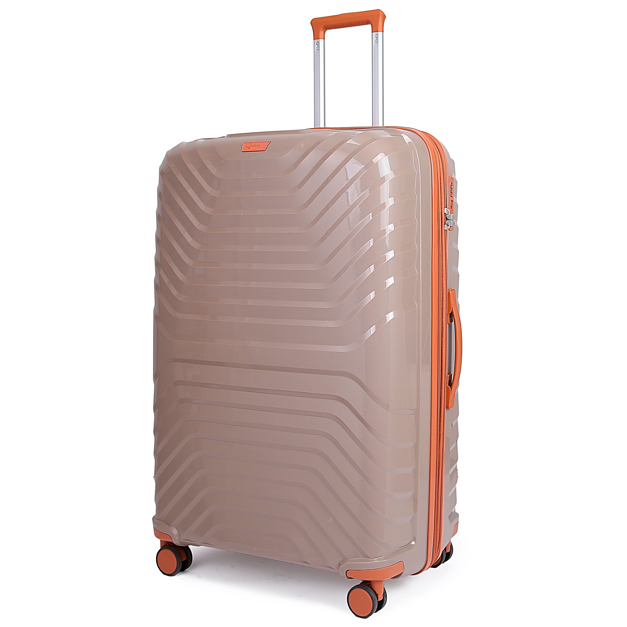 Βαλίτσα Ταξιδιού Cardinal 7000 (PP) μεγάλη 76x32,5x51 cm μπεζ