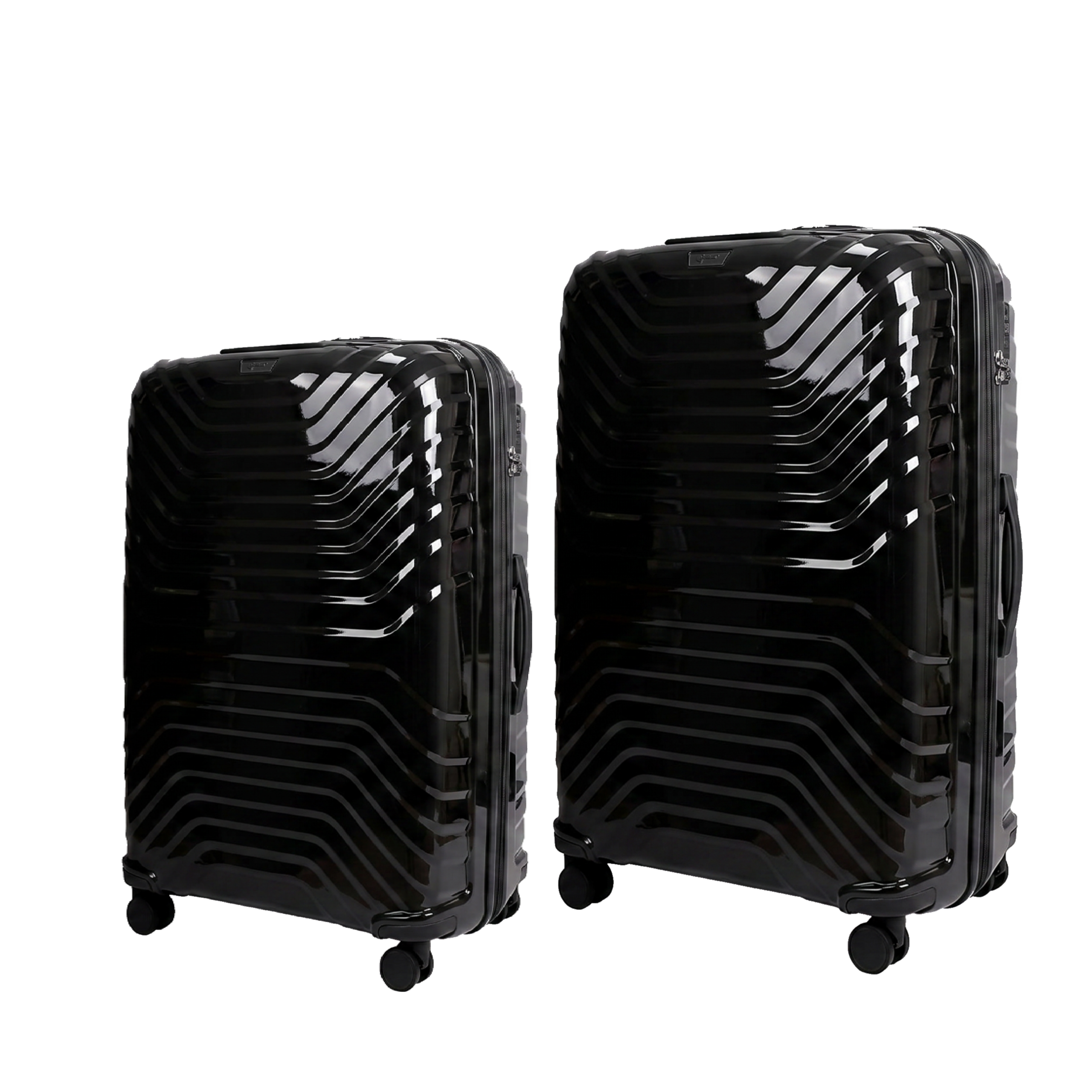 Σετ Βαλίτσες Cardinal 7000 μεγάλη XL 76x32,5x51 cm + 86x36x56 cm μαύρο
