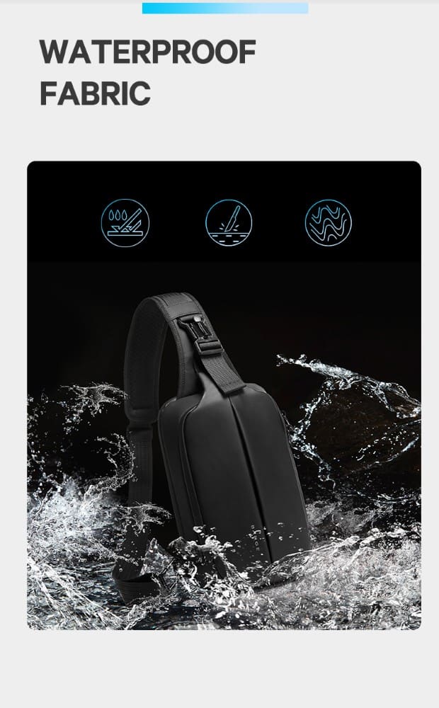 Τσαντάκι ώμου χιαστί crossbody Bange 7210 μαύρο