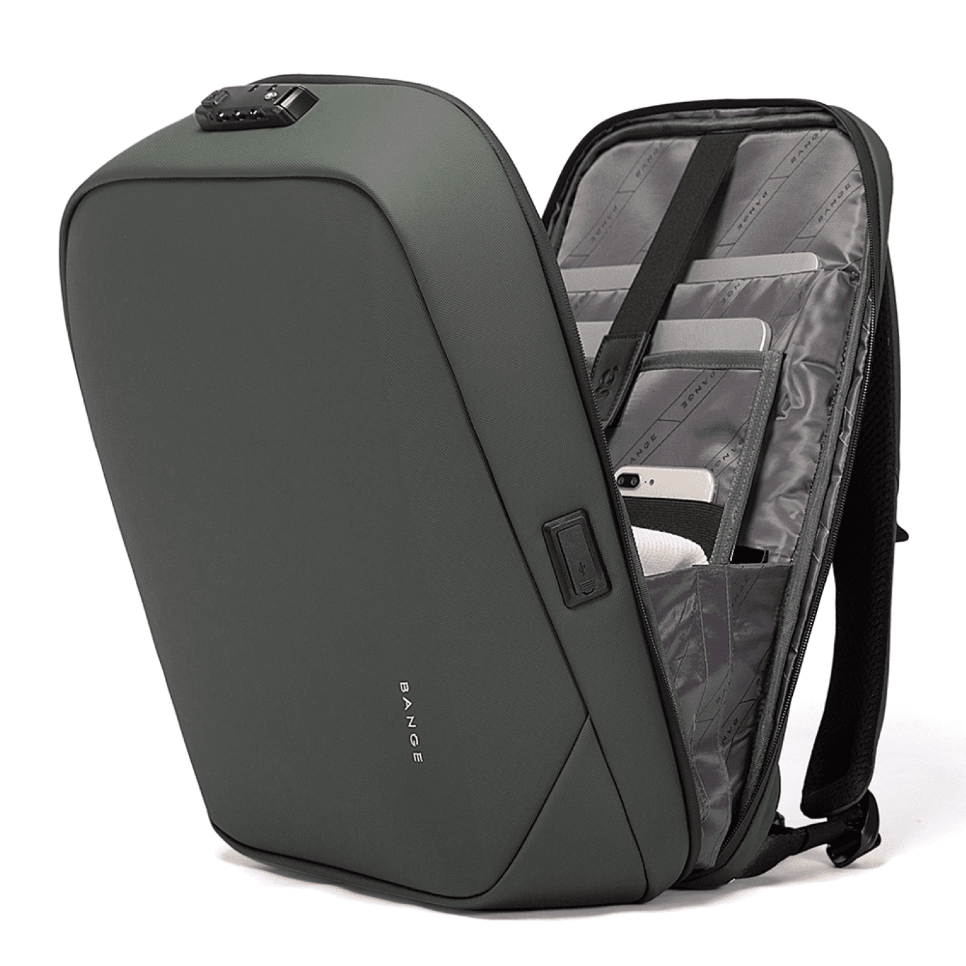 Σακίδιο πλάτης 18L Laptop 15,6” Bange 7251 χακί