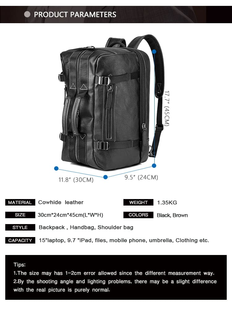 Σακίδιο πλάτης/Σακ βουαγιάζ Cardinal 32 L 7510 black