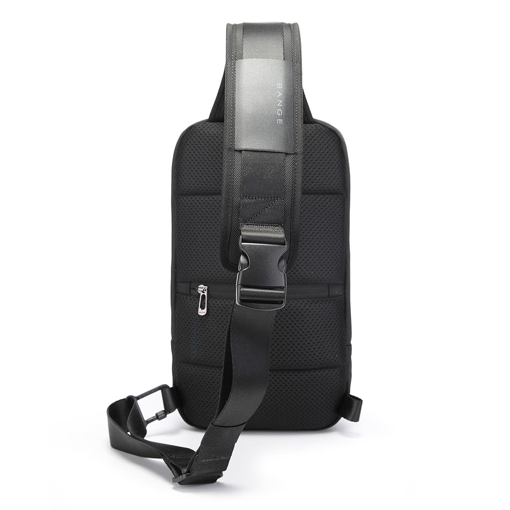 Τσαντάκι ώμου χιαστί crossbody Bange 7795 μαύρο