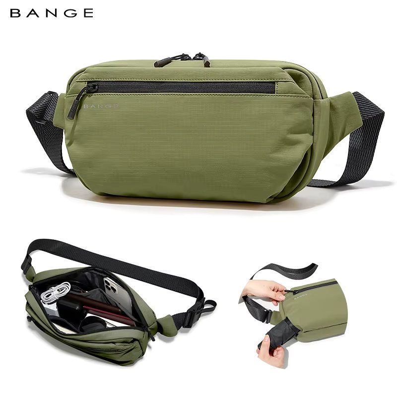 Τσαντάκι μέσης Bange 7851 χακί