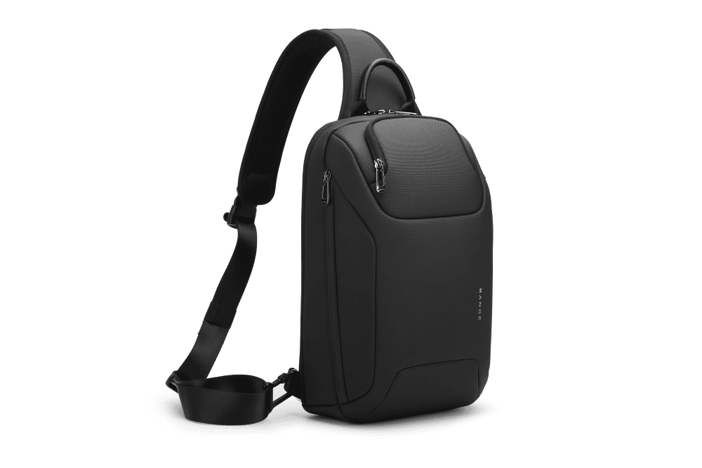 Τσαντάκι ώμου χιαστί crossbody Bange 8031 μαύρο