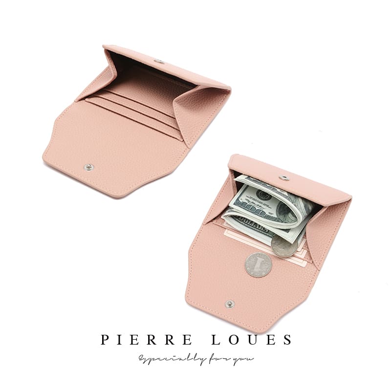 Γυναικεία καρτοθήκη Pierre Loues 805-49 μπλε