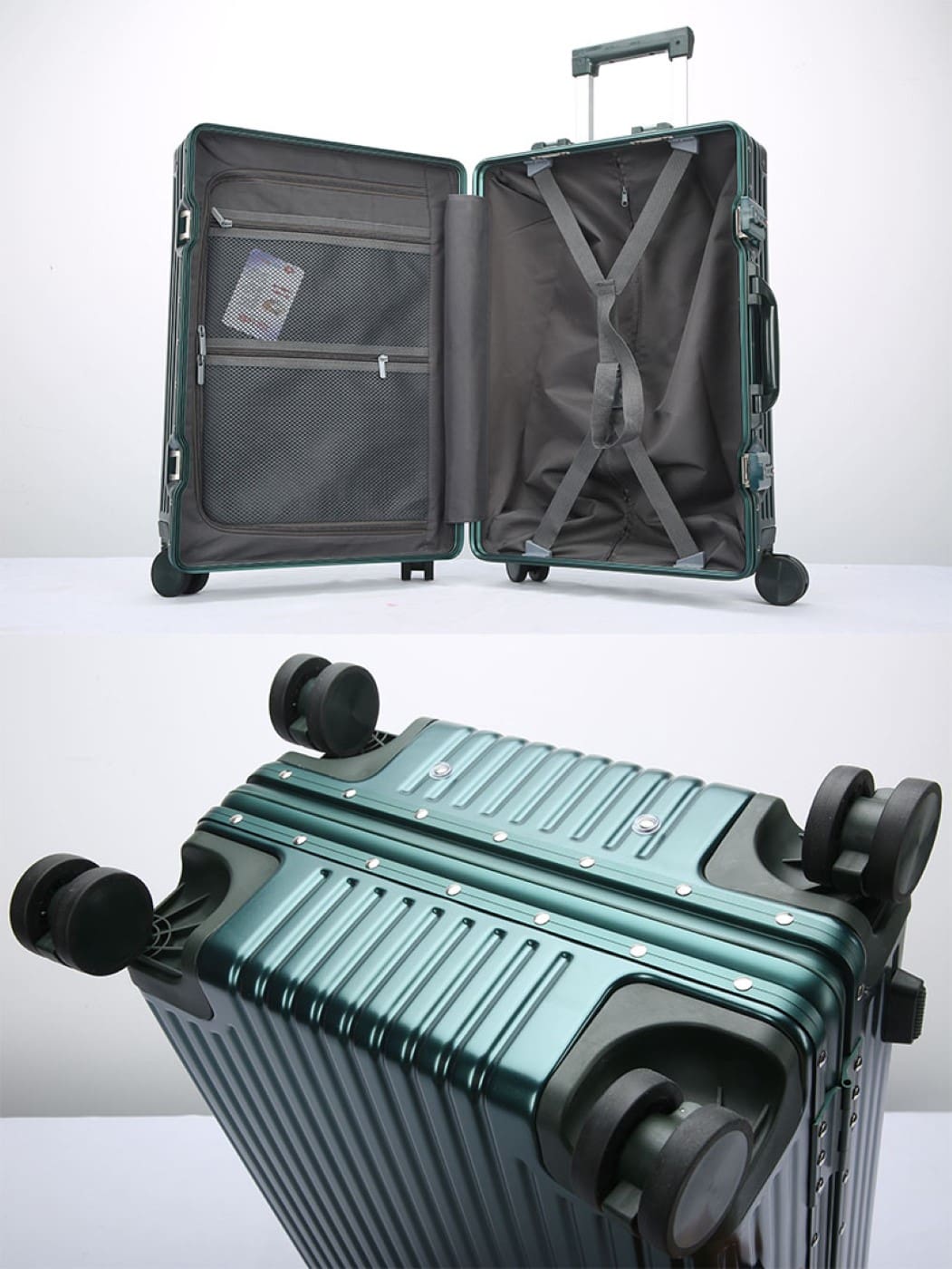 Βαλίτσα trolley case καμπίνας Bopai 833-853201 μαύρο