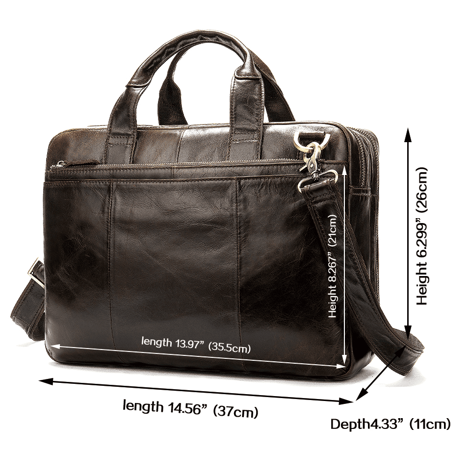 Δερμάτινος χαρτοφύλακας Cardinal 8902 coffee