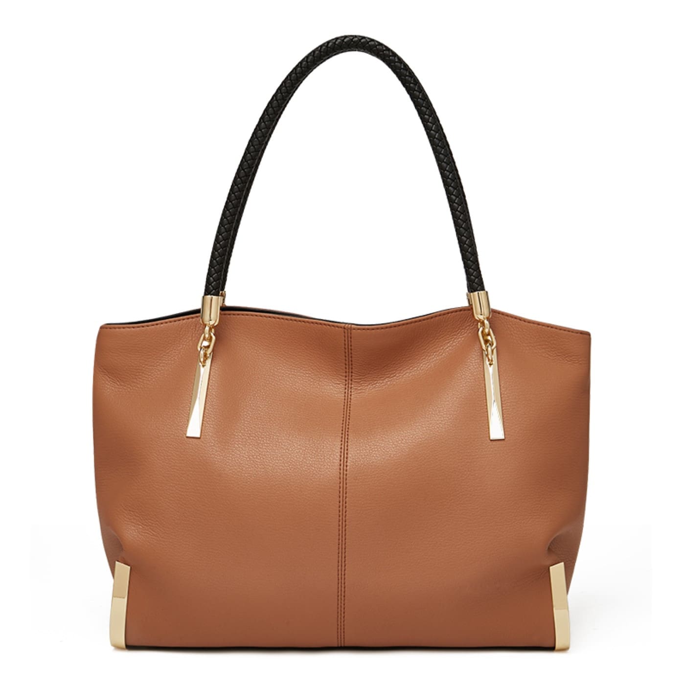 Δερμάτινη Γυναικεία Τσάντα Shopper 'Ωμου Foxer 938032F καφέ