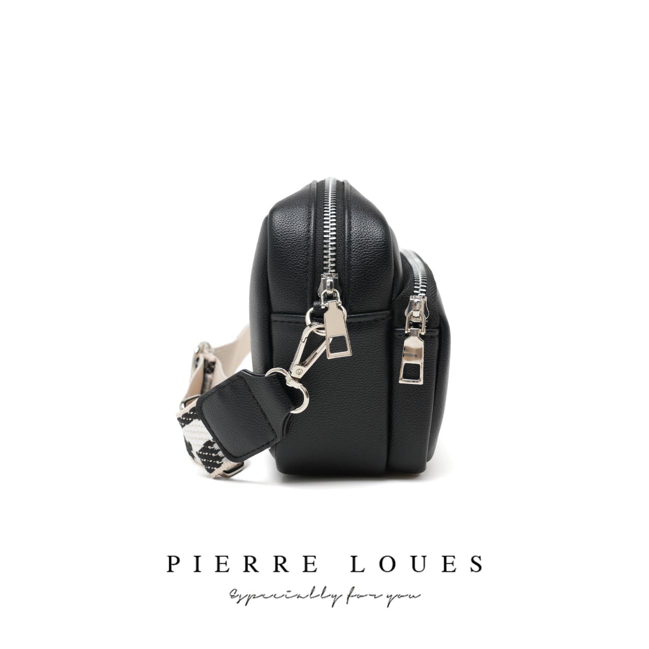 Γυναικεία Τσάντα Χιαστί Pierre Loues PL959-9 μαύρο