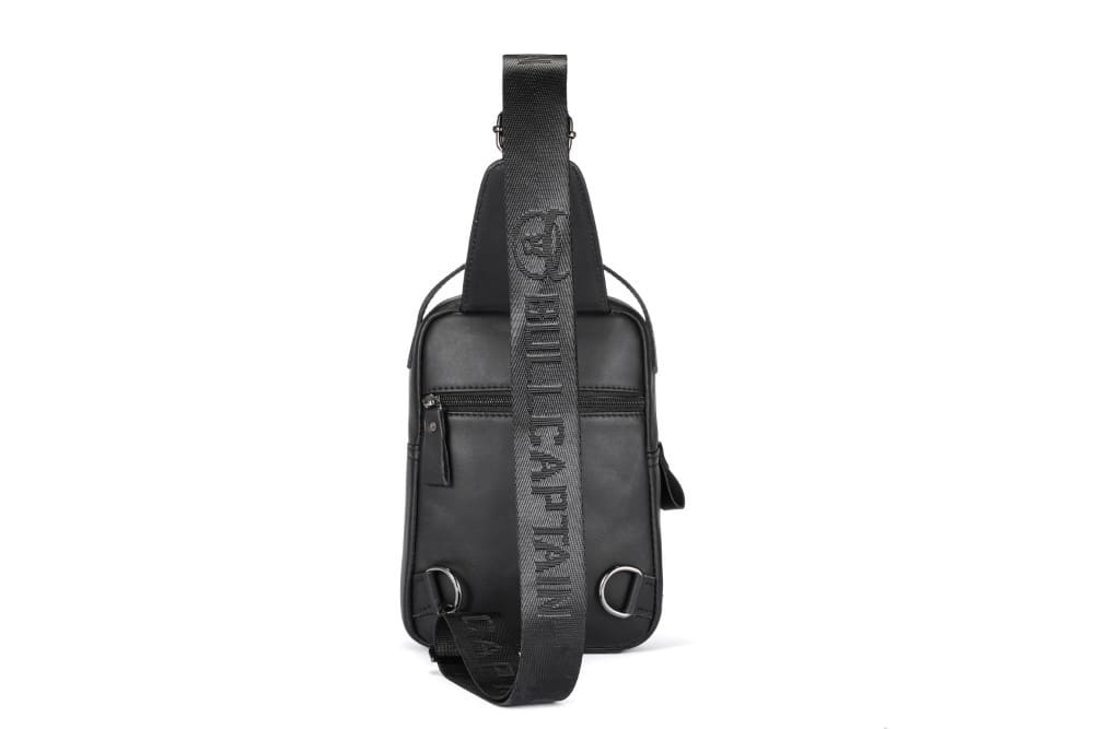 Δερμάτινο τσαντάκι body Bull Captain XB555 μαύρο
