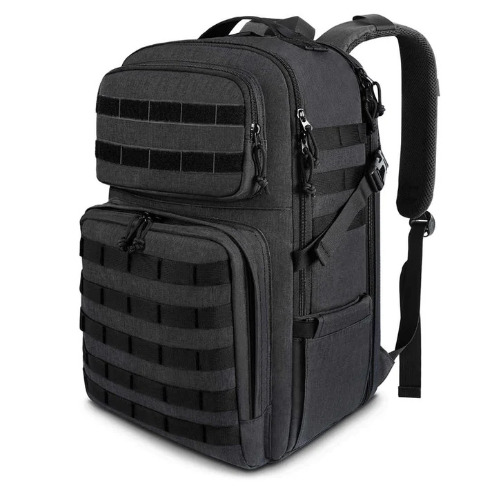 Σακίδιο πλάτης Military 32L 17,3” Matein 6056 μαύρο