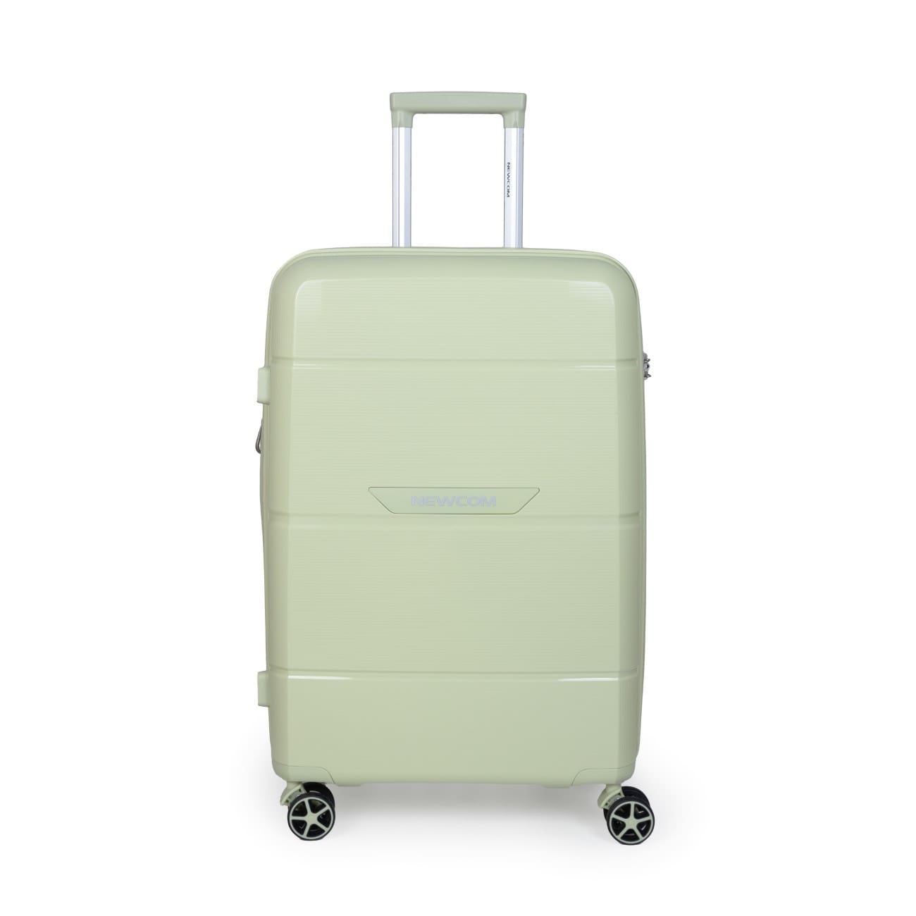 Βαλίτσα σκληρή Newcom N1595 (PP) μεγάλη 75,5x29,5x45,5 cm Πράσινο