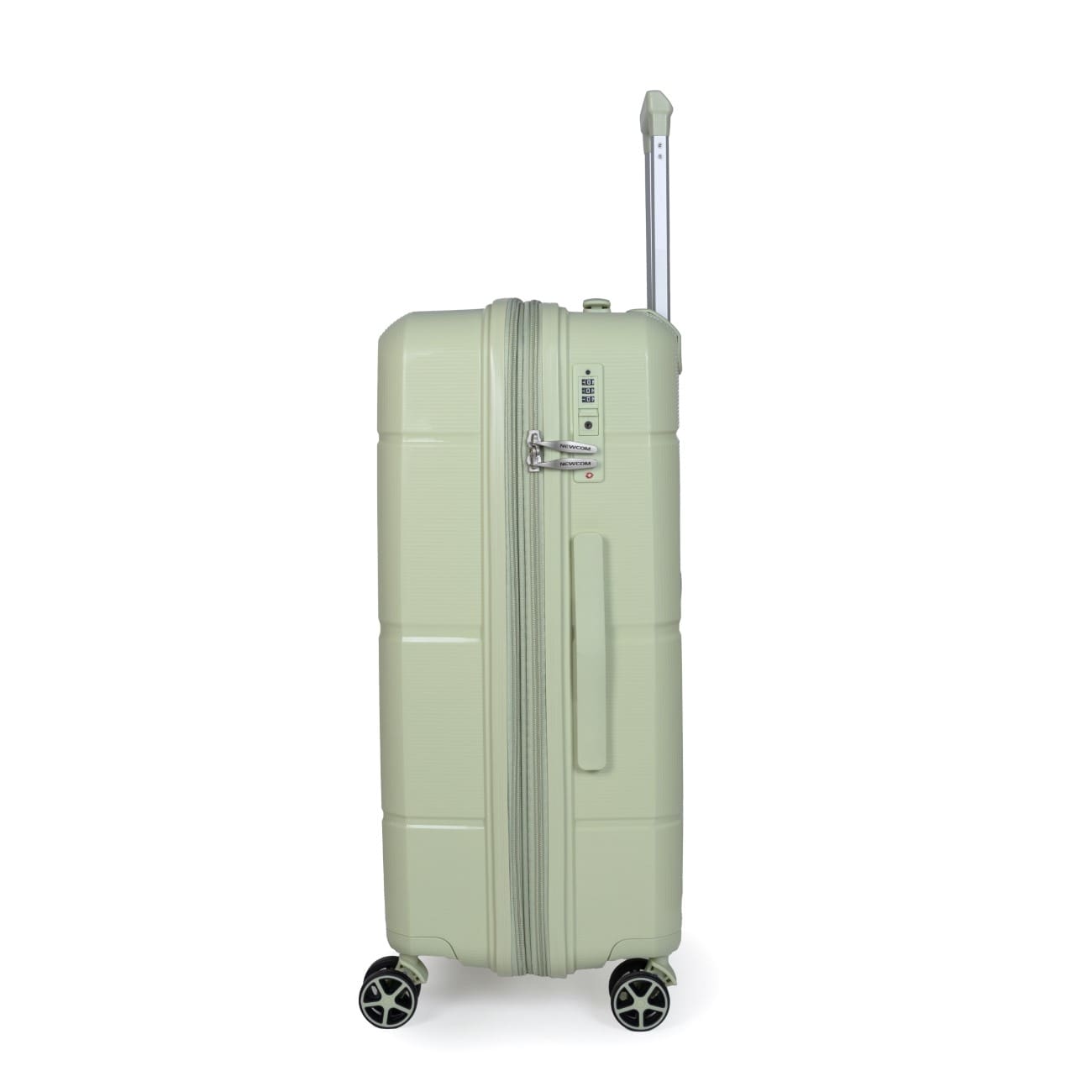 Βαλίτσα σκληρή Newcom N1595 (PP) μεγάλη 75,5x29,5x45,5 cm Πράσινο