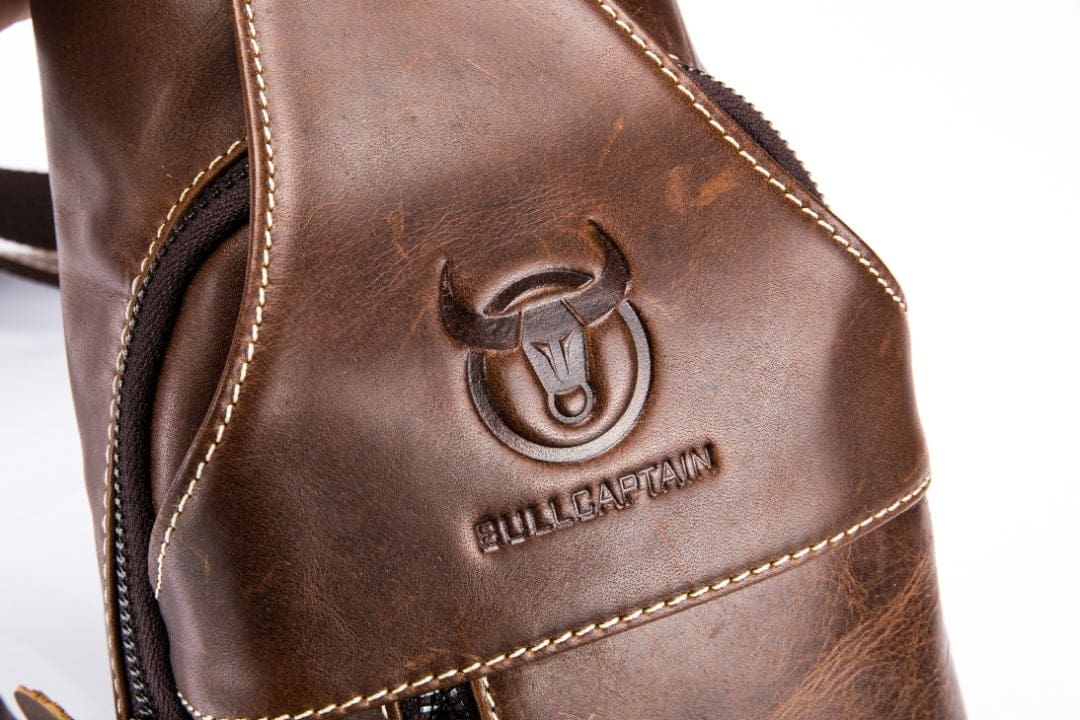 Δερμάτινο τσαντάκι body Bull Captain XB 019 καφέ