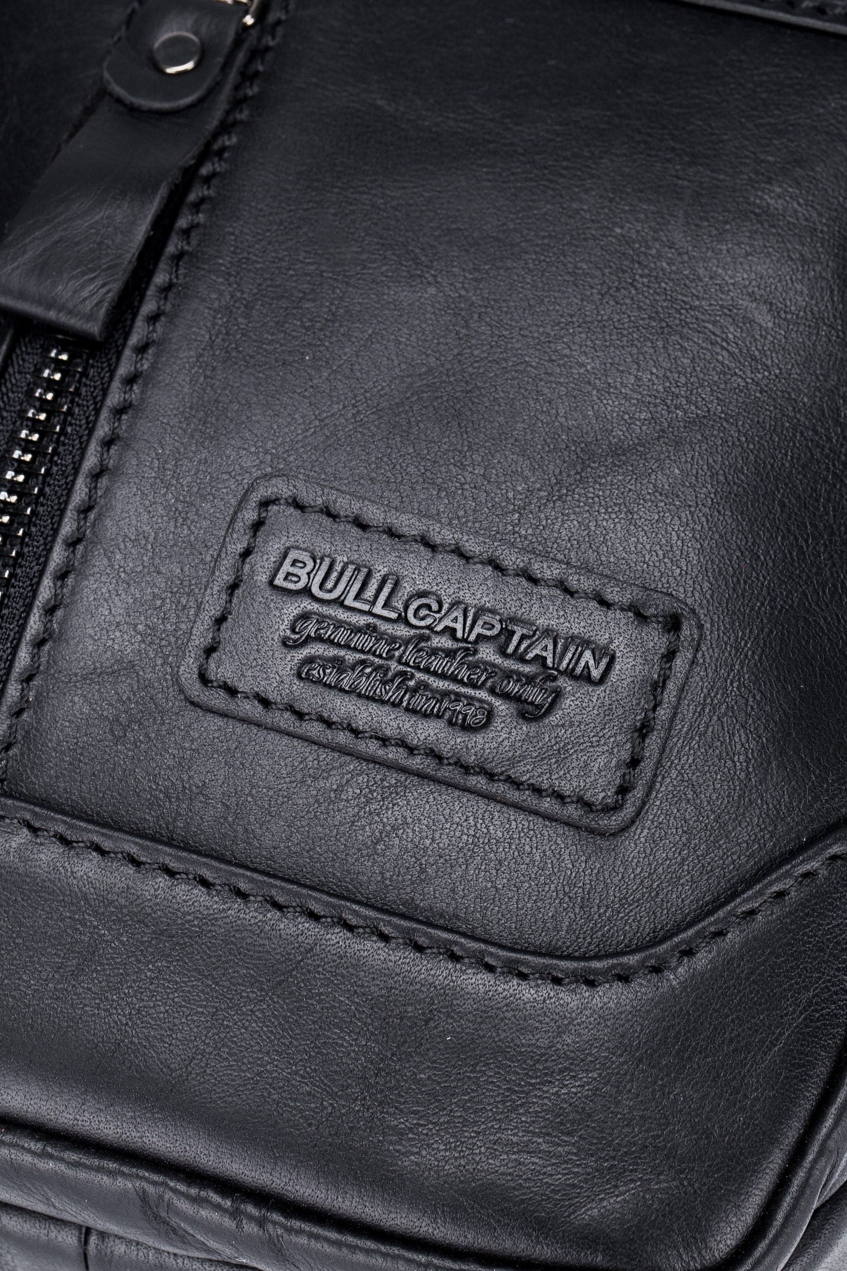 Δερμάτινο τσαντάκι body Bull Captain XB 095 μαύρο
