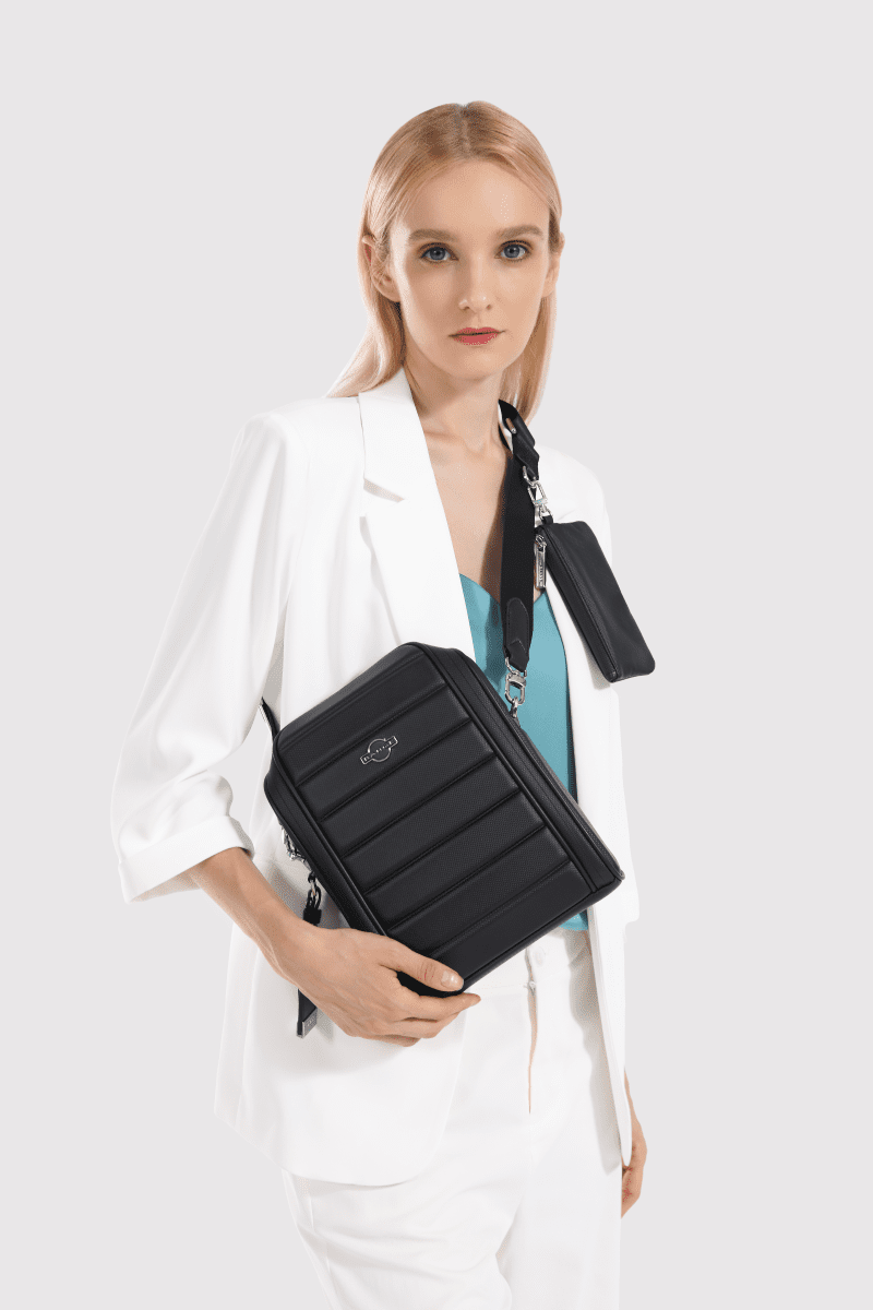 Τσαντάκι ώμου χιαστί Premium Collection Bange YD252 μαύρο