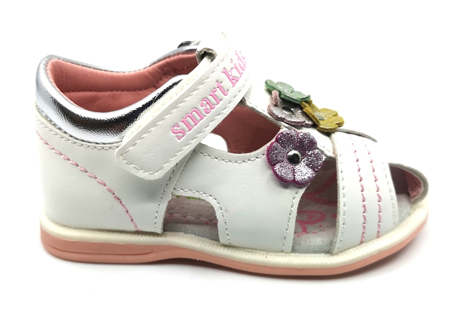 Κοριτσίστικο Πέδιλο bebe με αυτοκόλλητο velcro SMART KIDS 22/059
