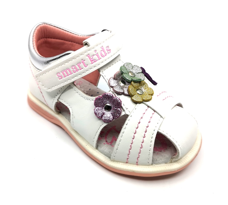Κοριτσίστικο Πέδιλο bebe με αυτοκόλλητο velcro SMART KIDS 22/059