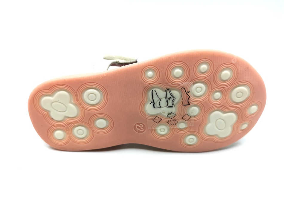 Κοριτσίστικο Πέδιλο bebe με αυτοκόλλητο velcro SMART KIDS 22/059