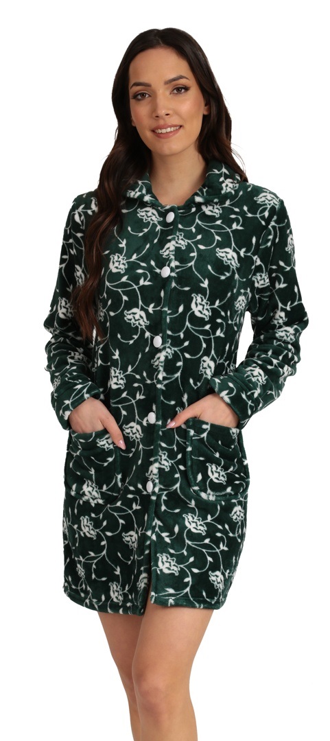 Γυναικεία Ρόμπα Χειμερινή Fleece Κουμπωτή Lydia Creations 24579 ΚΥΠΑΡΙΣΙ