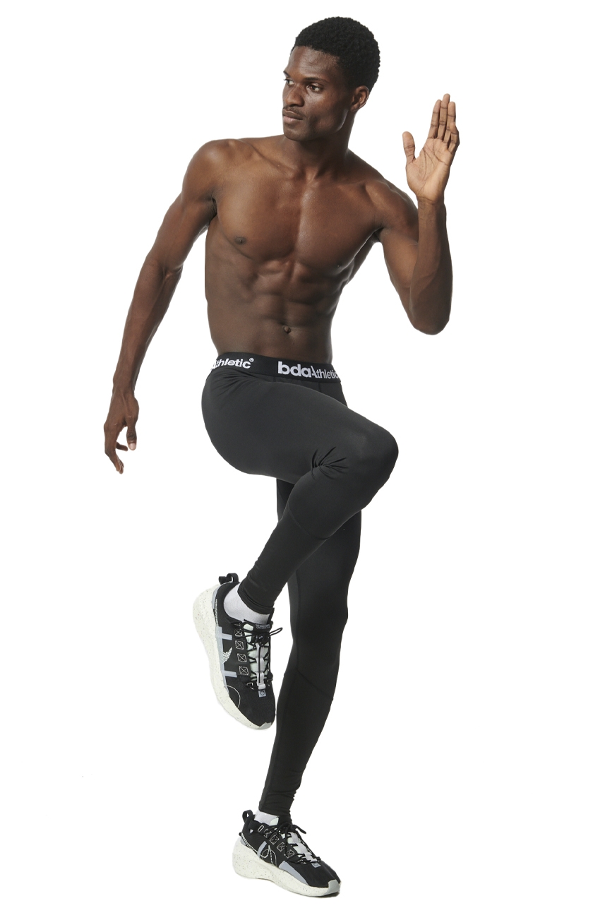 Ανδρικό Ισοθερμικό Κολάν BODY ACTION 013301-01 ΜΑΥΡΟ