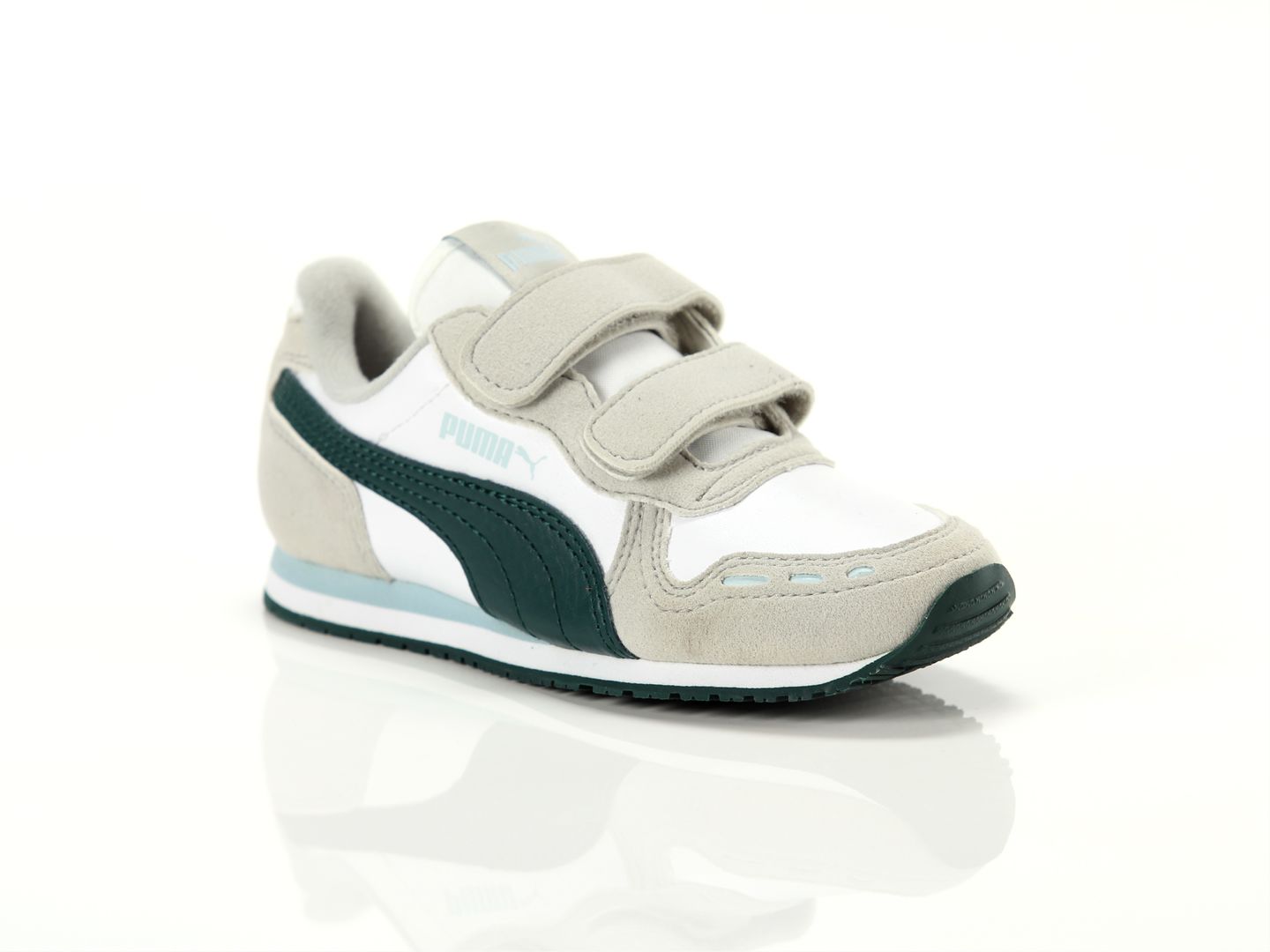 Υπόδημα αθλητικό PUMA CABANA RACER SL 360732-57 λευκό/πράσινο