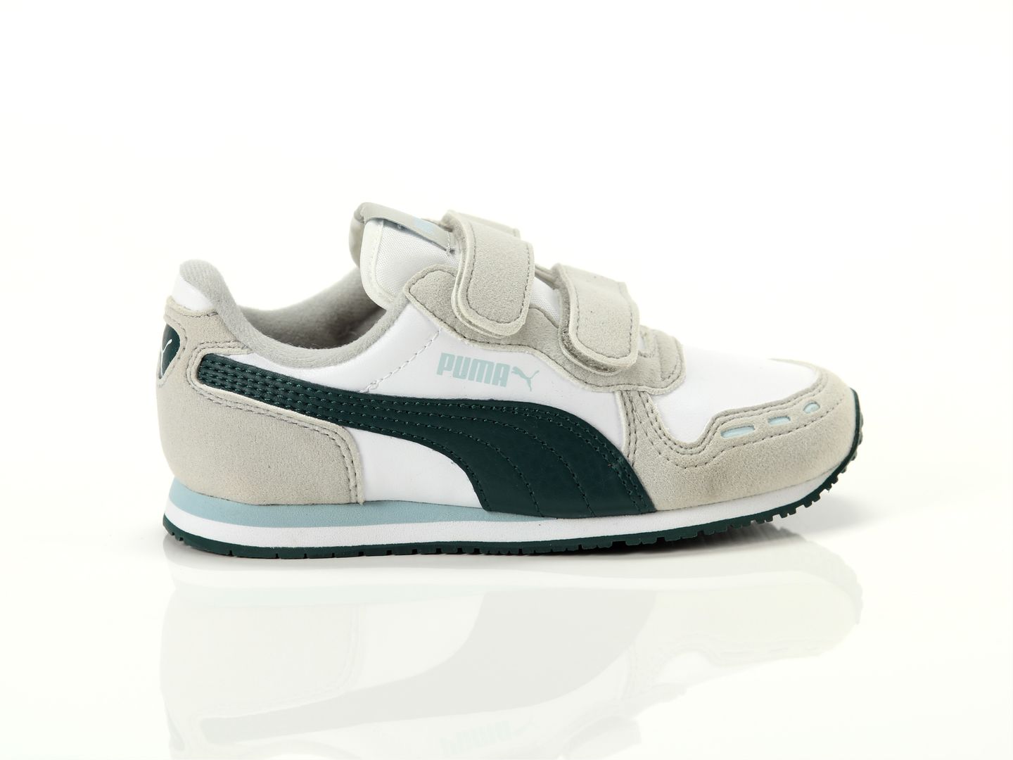 Υπόδημα αθλητικό PUMA CABANA RACER SL 360732-57 λευκό/πράσινο