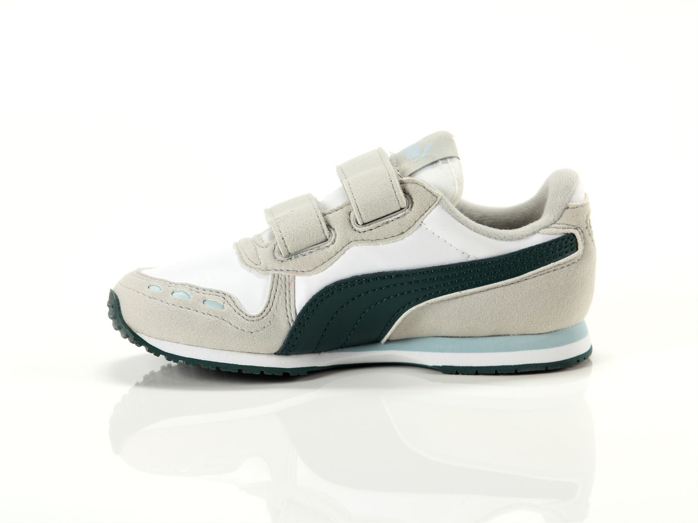 Υπόδημα αθλητικό PUMA CABANA RACER SL 360732-57 λευκό/πράσινο