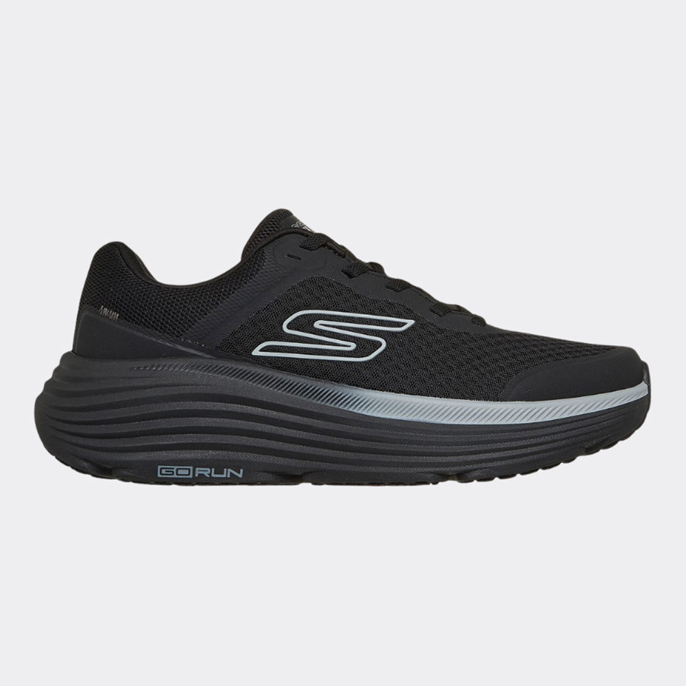 Ανδρικό Αθλητικό Παπούτσι Ορθοστασίας Running Air-Cooled Goga Mat NRT Technology SKECHERS Max Cushioning Endeavour 220613-BKGY ΜΑΥΡΟ