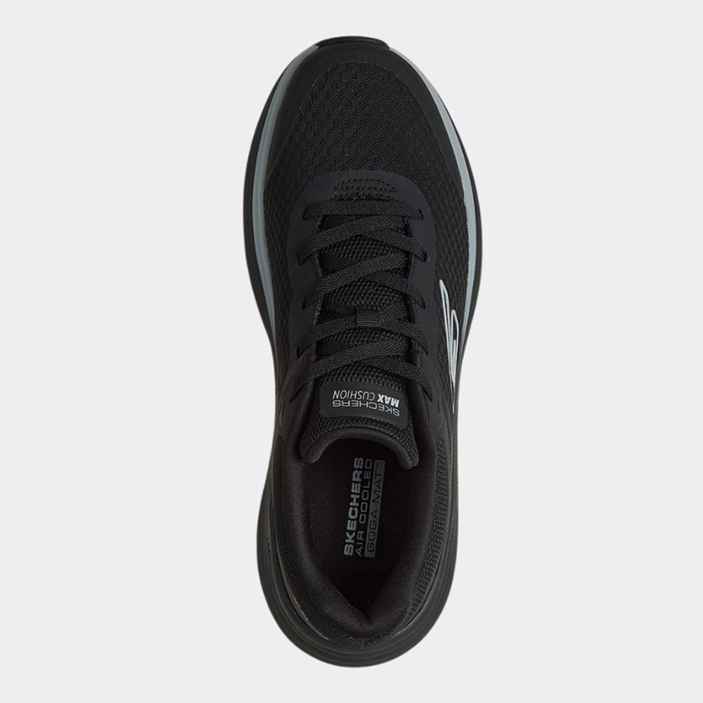 Ανδρικό Αθλητικό Παπούτσι Ορθοστασίας Running Air-Cooled Goga Mat NRT Technology SKECHERS Max Cushioning Endeavour 220613-BKGY ΜΑΥΡΟ
