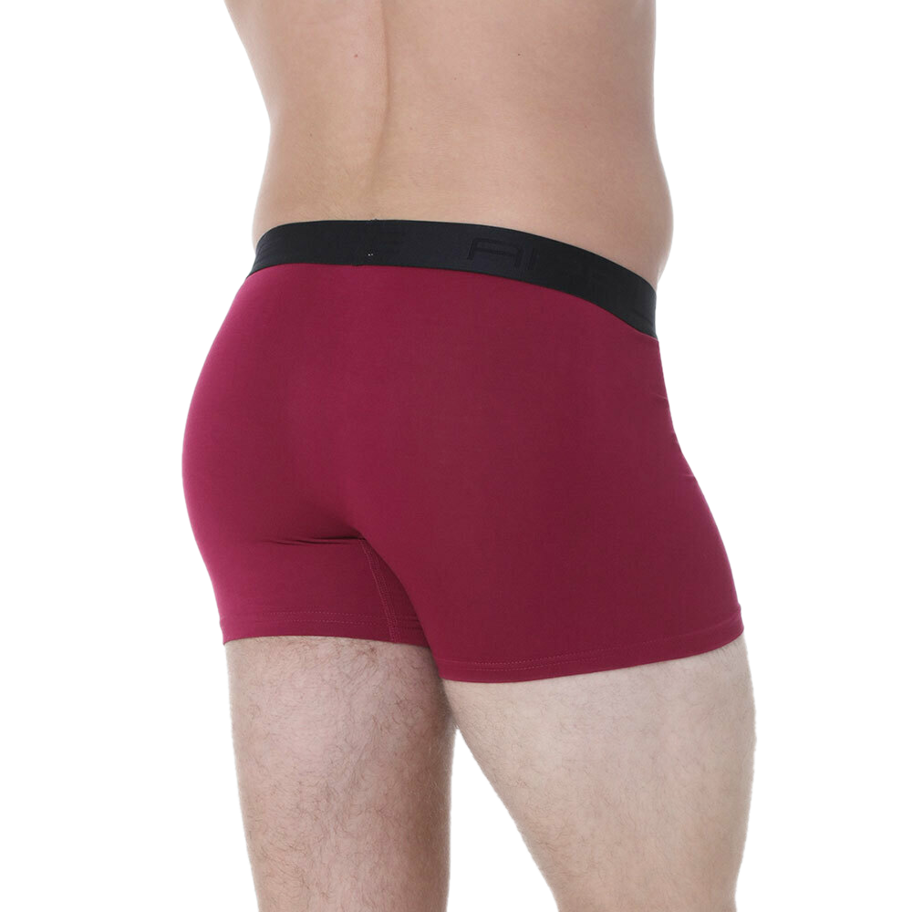 Ανδρικό εσώρουχο Boxer Bamboo Eco Friendly  APPLE 0110308 Μπορντό