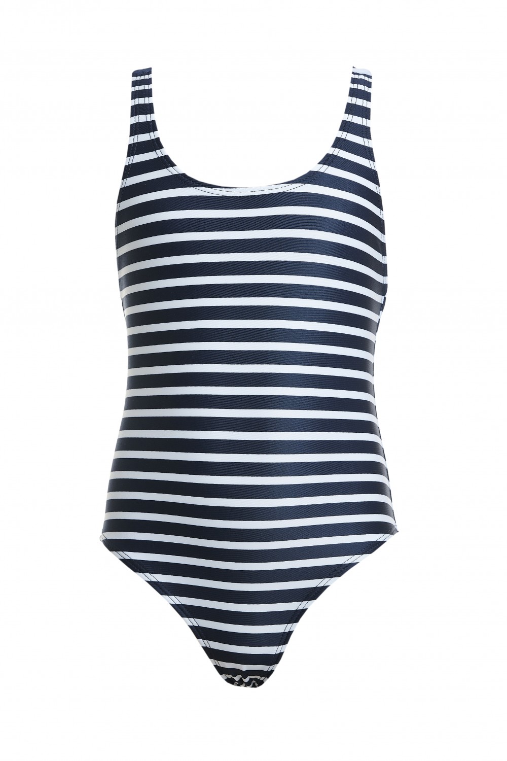 Κοριτσίστικο μαγιό Ολόσωμο Ρίγες GIRLS STRIPE 4-12 Ετών Blu4u 22315813-04 Μαύρο-Λευκό