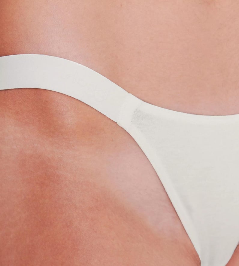 Γυναικείο Eσώρουχο Slip Βαμβακερό Sloggi GO CASUAL TINY TANGA 10217795 - 00GZ ΛΕΥΚΟ