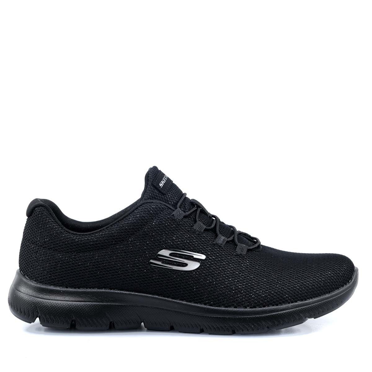 Αθλητικό Παπούτσι Ανατομικό Memory Foam SKECHERS 149524/BBK SUMMITS-CLASSIC TOUCH Μαύρο