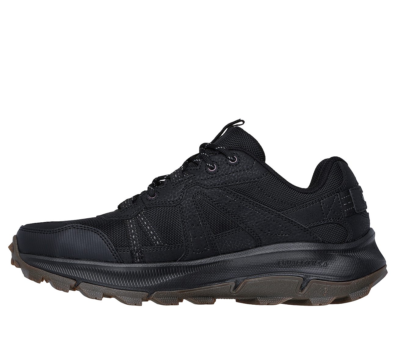 Ανδρικό Αθλητικό Ορειβατικό Outdoor Παπούτσι ULTRA LIGHT Αντιολισθητική Σόλα GOOD YEAR SKECHERS Equalizer 5.0 Trail - Solix Creek 237790-BBK BLACK
