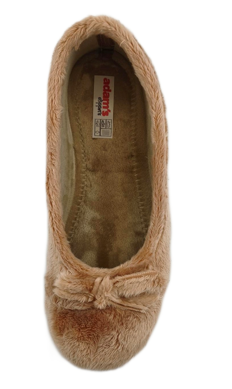 Γυναικεία Χειμερινή Κλειστή παντόφλα Soft ADAM'S 716-25504 ΡΟΖ