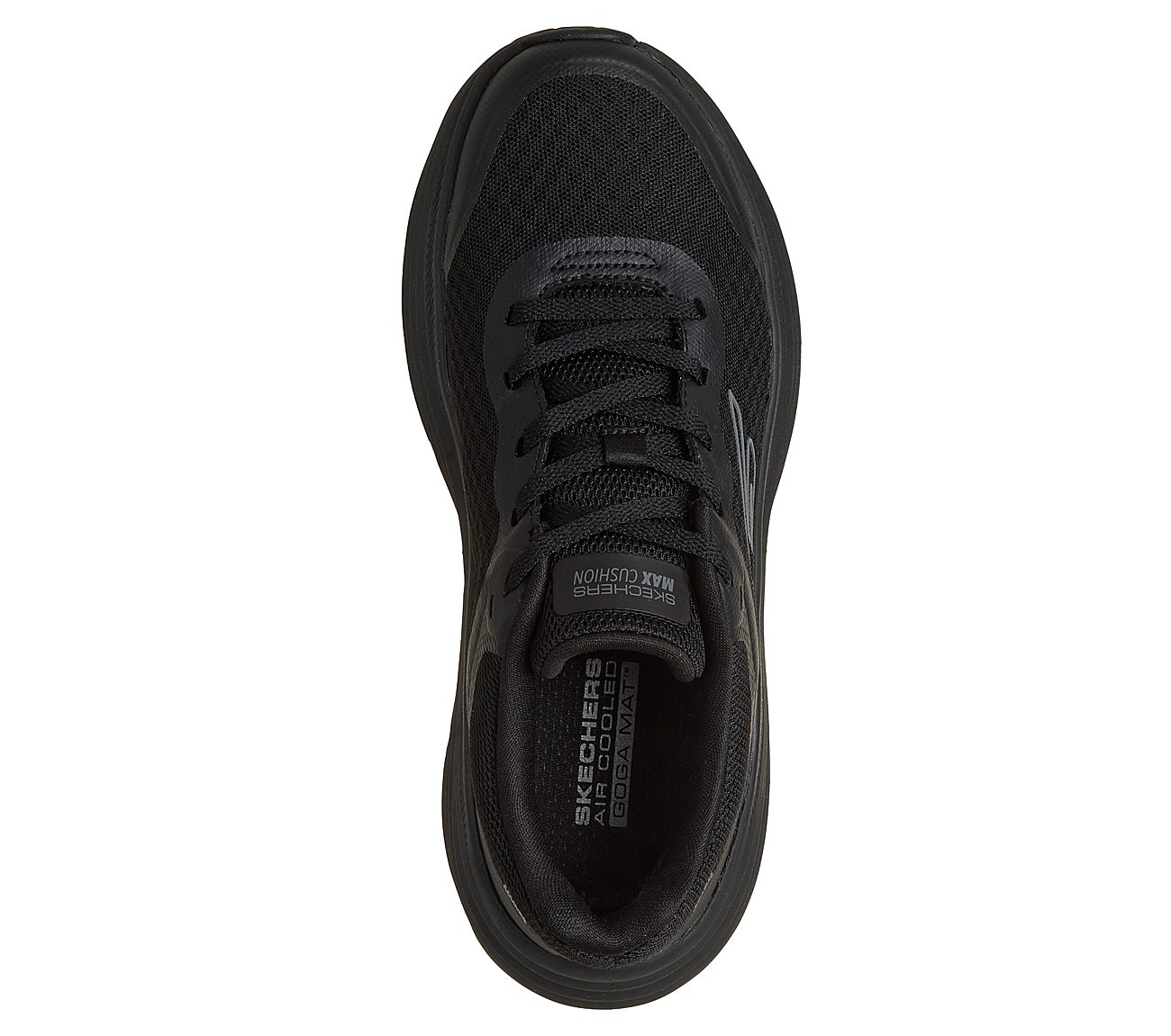 Γυναικείο Αθλητικό Παπούτσι Ορθοστασίας Running Air-Cooled Goga Mat NRT Technology SKECHERS Max Cushioning Endeavour 129470-BBK ΜΑΥΡΟ