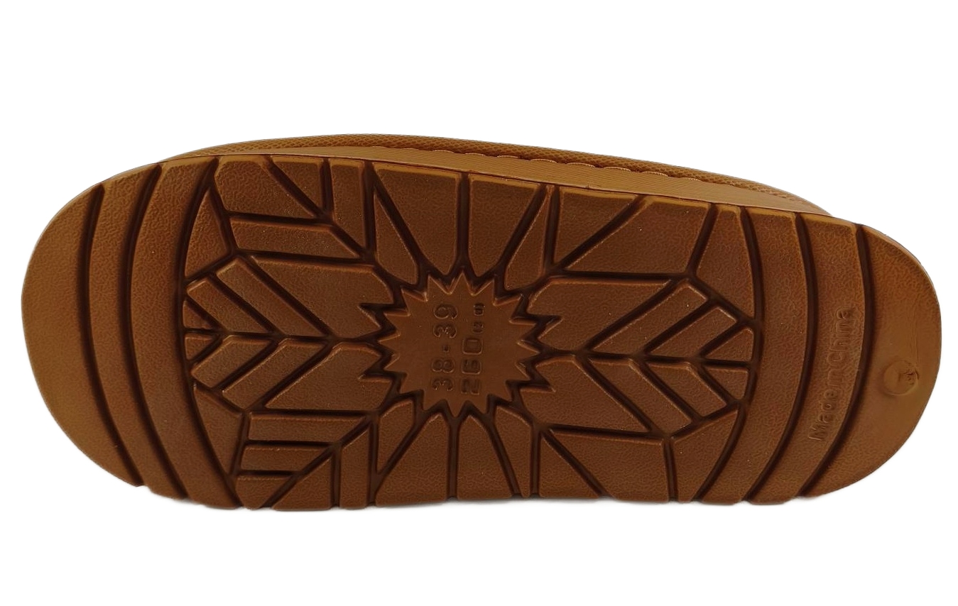 Γυναικεία Παντόφλα Χειμερινή Ραμμένη Super Light Comfort Jomix MD10095 CAMEL