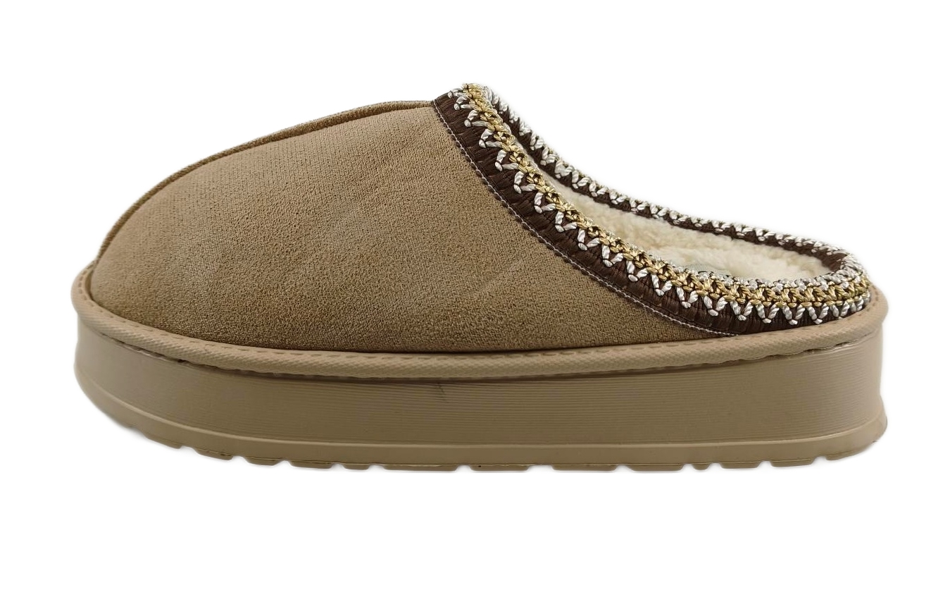 Γυναικεία Παντόφλα Χειμερινή Ραμμένη Super Light Comfort Jomix MD10095 ΜΠΕΖ