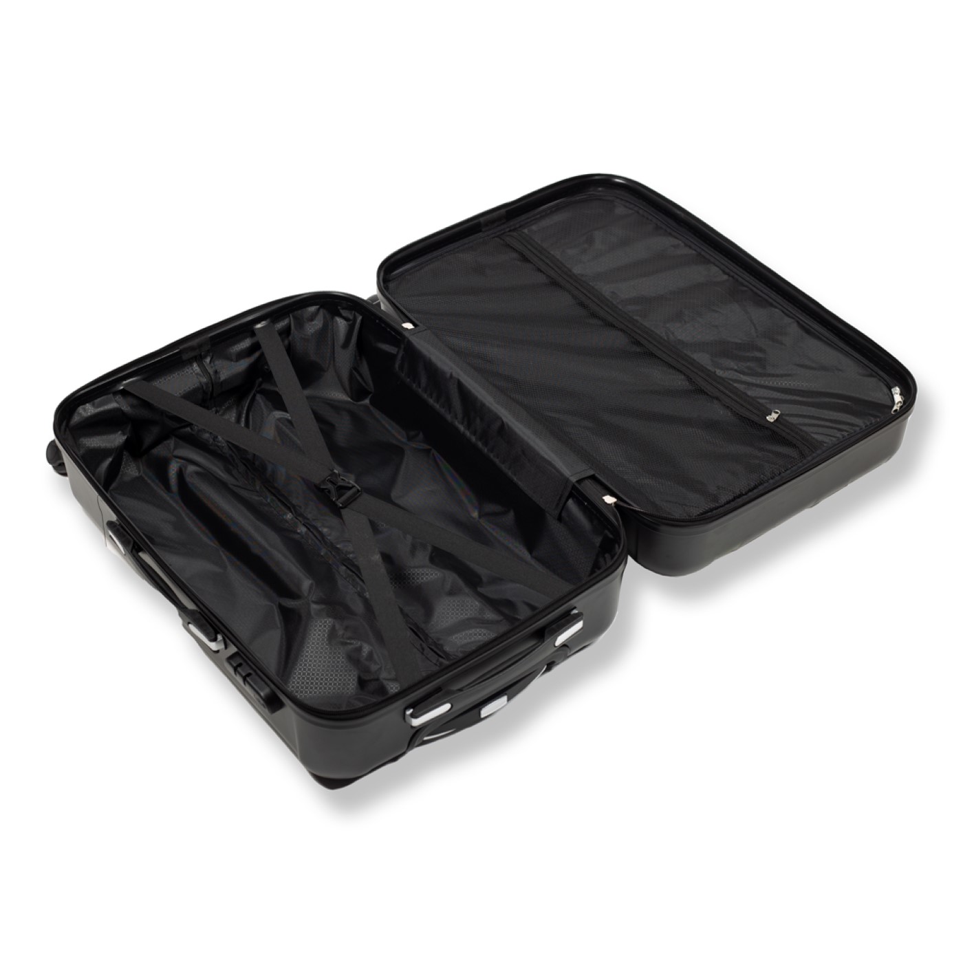 Βαλίτσα trolley 70cm x 47 cm x 25 cm 82L Large 28'' Σκληρή ABS Ρόδα 8cm Cardinal μεγάλη 2012/70cm ΜΑΥΡΟ