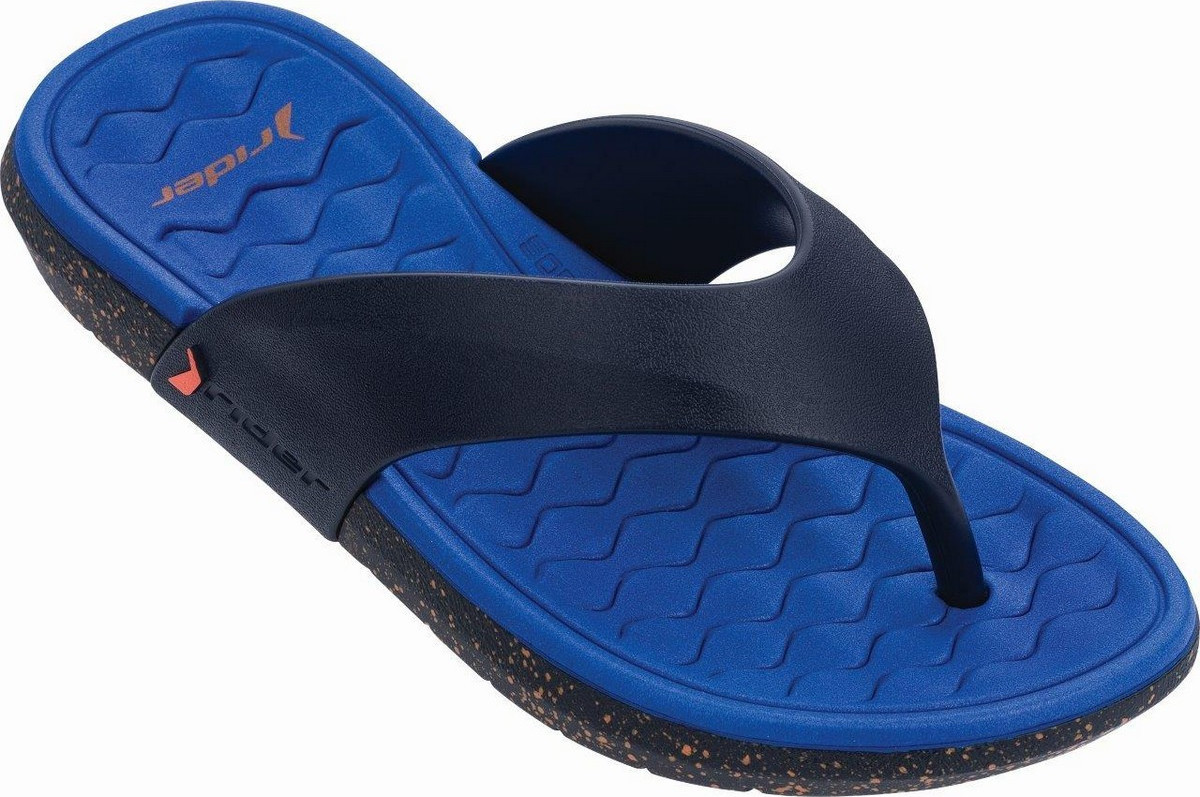 Παιδική-Εφηβική σαγιονάρα 31-39 Rider 780-20078-3 Μπλε-Ρουά