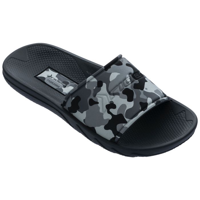 Παιδική Παντόφλα Παραλλαγής  Rider 780-21063-3 Black-Grey