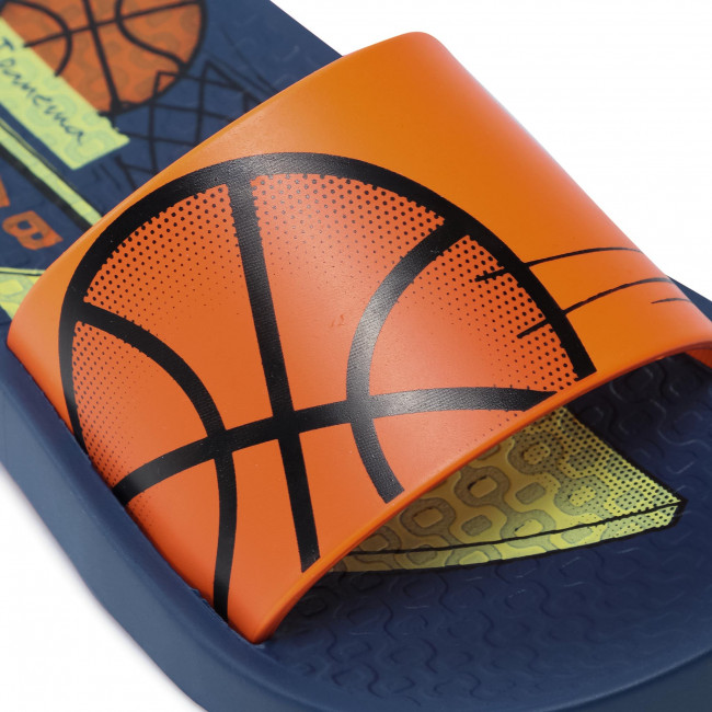 Παιδική Παντόφλα BASKET Ipanema 780-21384-2 BLUE-ORANGE-WELLOW