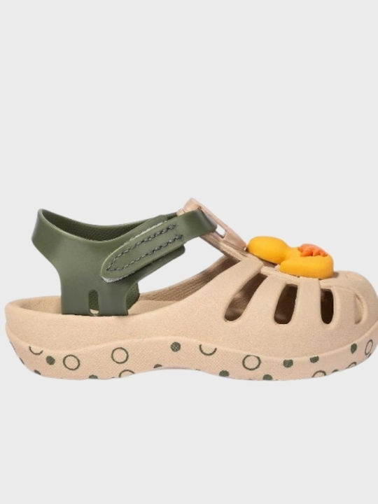 Παιδικό bebe Σαμπό Θαλάσσης 19-29 SUMMER XV BABY IPANEMA 83619-BC883 780-25403-37 BEIZE-GREEN YELLOE