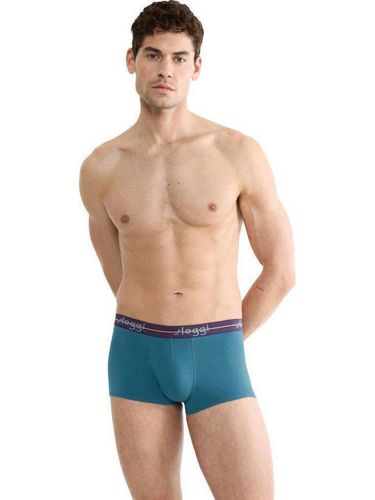 Ανδρικό Εσώρουχό Boxer Βαμβακερό 2PACK Sloggi Start Hipster 10206968-M025 ΜΩΒ-ΠΕΤΡΟΛ