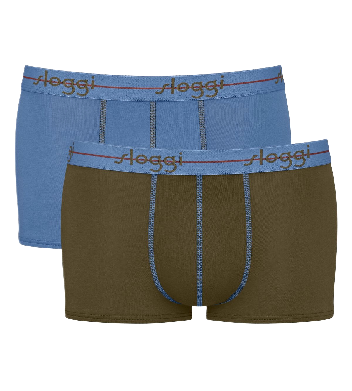 Ανδρικό Εσώρουχό Μπόξερ  Βαμβακερό 2PACK Sloggi Start Hipster 10206968-0031 ΡΑΦ-ΧΑΚΙ