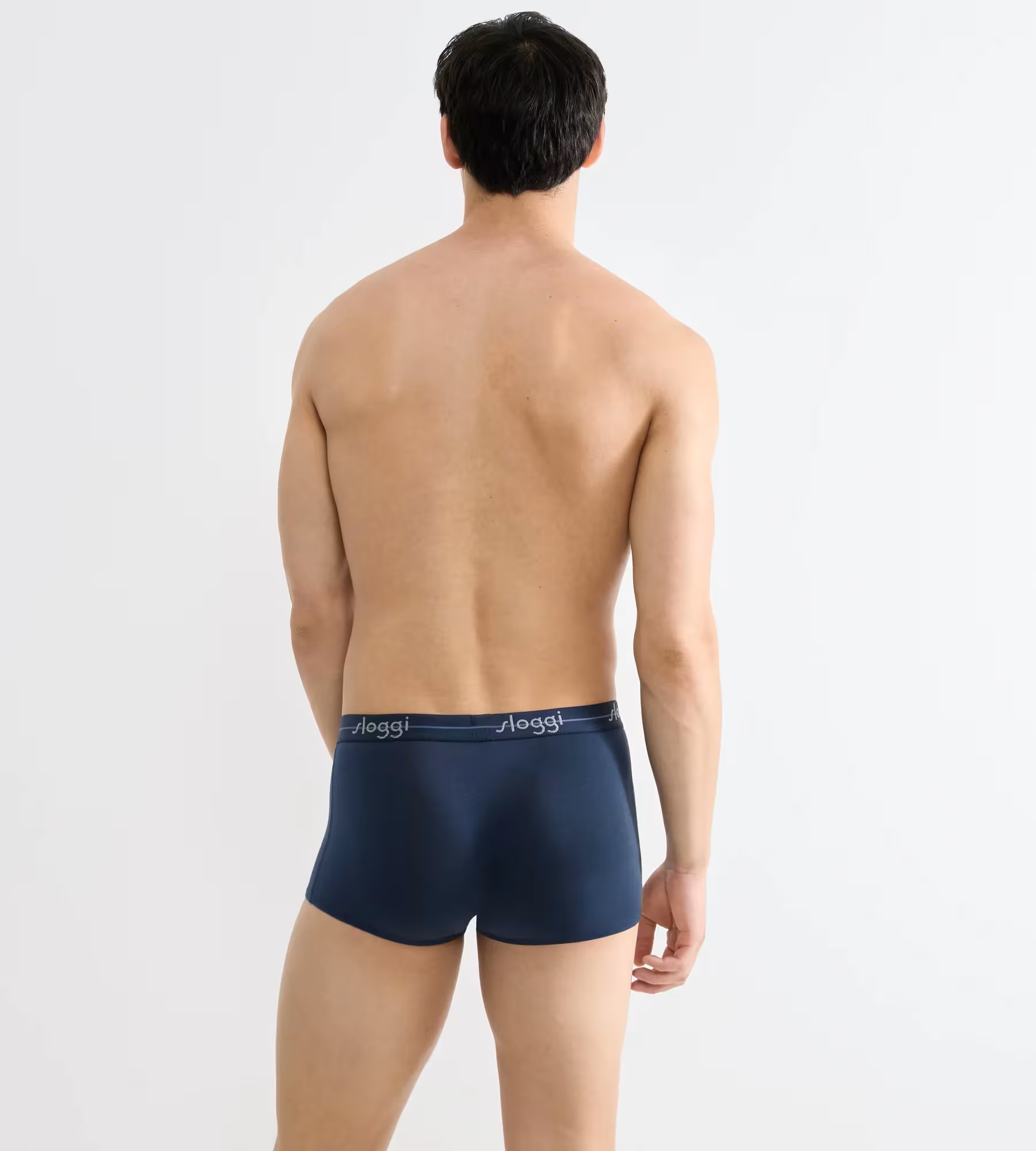 Ανδρικό Εσώρουχό Boxer Βαμβακερό 2PACK Sloggi Start Hipster 10206968-M021 ΜΠΛΕ-ΜΠΟΡΝΤΟ