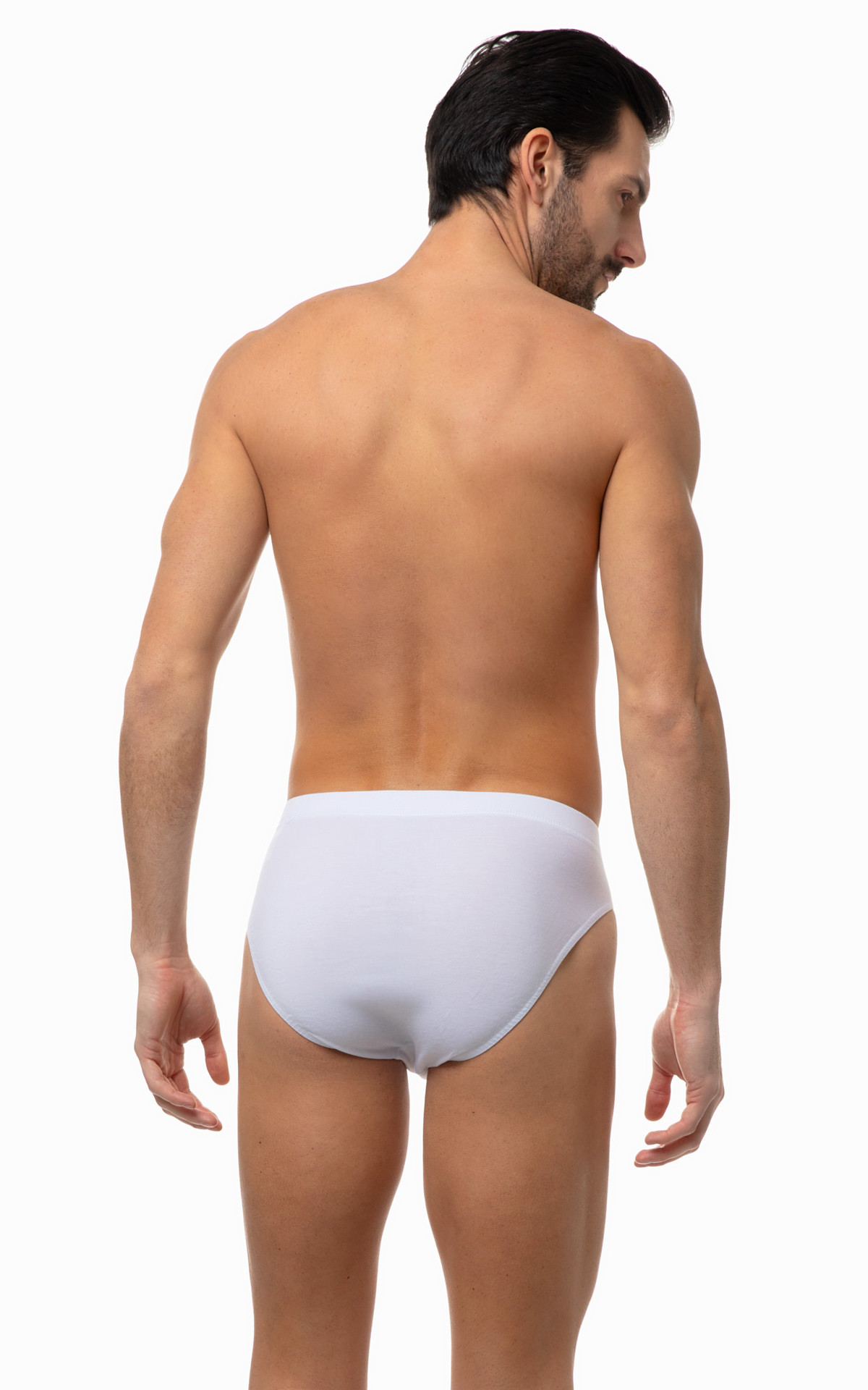 Ανδρικό εσώρουχο slip MINERVA SPORTIES 23027-3 PACK ΛΕΥΚΟ