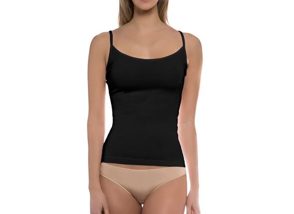 Γυναικείο top λεπτό ραντάκι από bamboo της WALK W2201