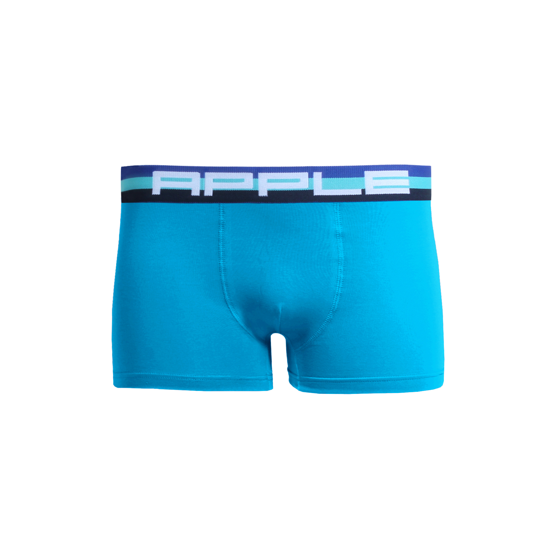 Ανδρικό εσώρουχό Boxer Βαμβακερό APPLE 0110936 LIGHT BLUE/DEEP
